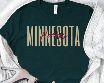 Minnesota hockey shirt, Wild hockey shirt, gift for Wild fan, Minnesota fan gift, Wild tshirt, Minnesota hockey tee, Wild game day shirt
