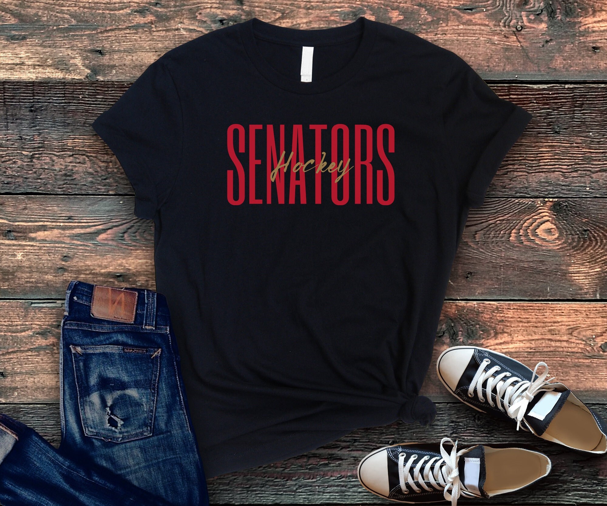 Vintage 1991 Starter NHL Ottawa Senators T Shirt