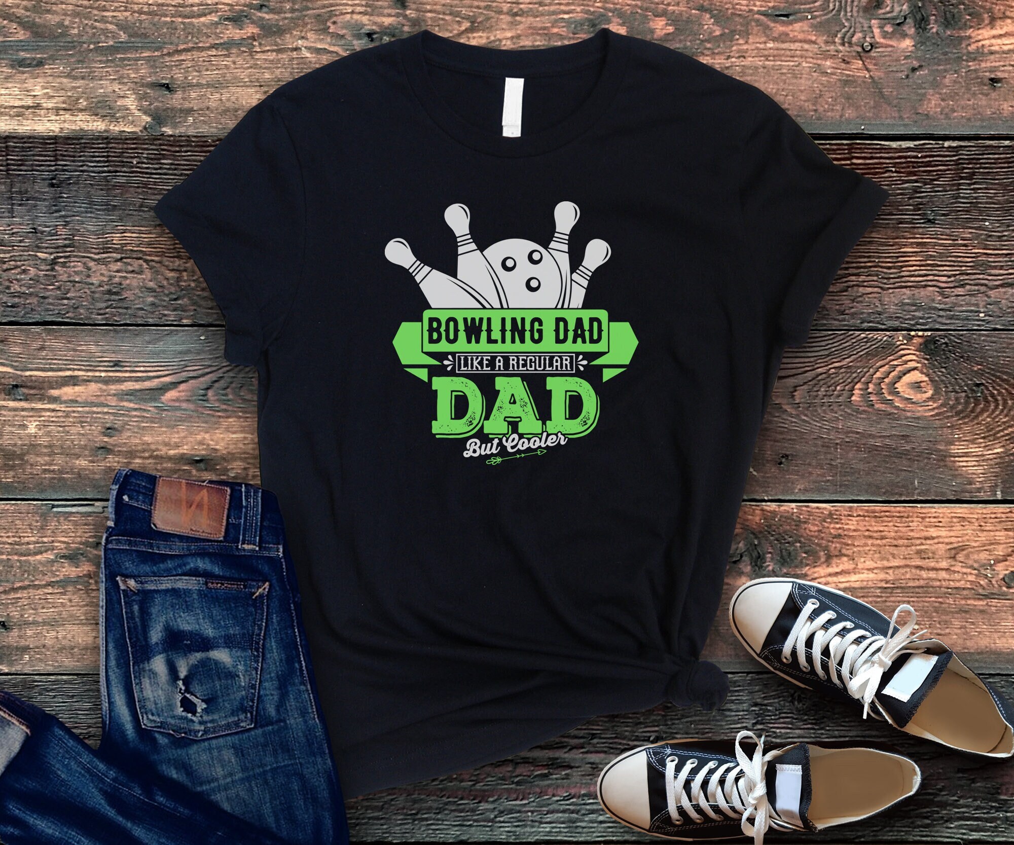 Dad Bowling Shirt Bowling Shirt for Dad Gift for Dad Cool Etsy