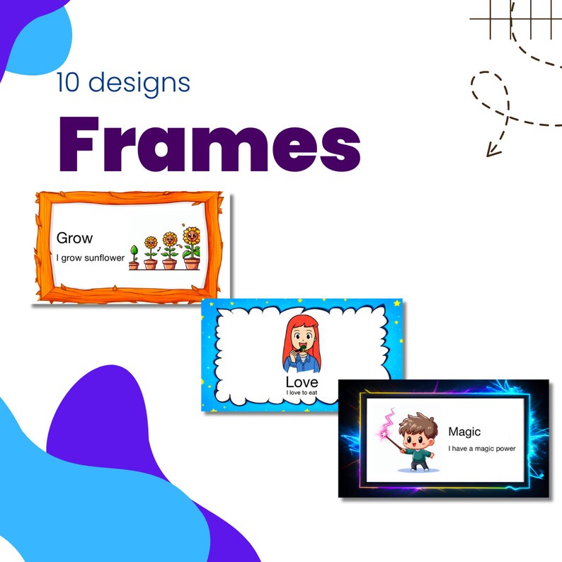 20 Editable Cards Templates Preschool Flashcard Quizlet Style Templates