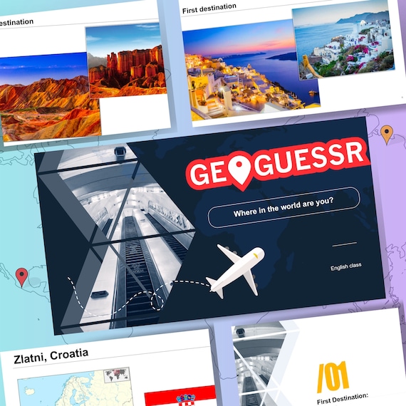 GeoGuessr ESL Lesson Plan | Geography Activity (Printable PDF)