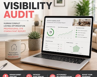 Airbnb-Sichtbarkeits-Audit | Human Rank Listing Optimisation | Professioneller STR-Beraterbericht