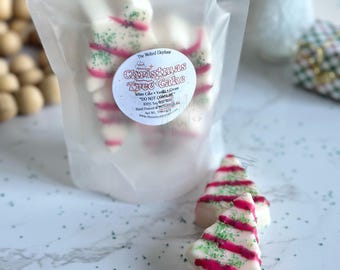Christmas Cake Wax Melts, Christmas Tree Shaped Wax Melt, Food Wax Melts, Novelty Food Product, Heavily Scented Soy Wax Melt
