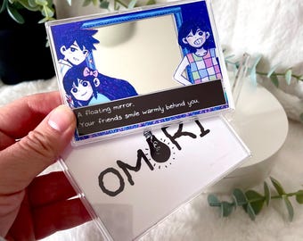 Omori acryl spiegelstandaard - Omori fan merchandise - Aubrey Kel Hero