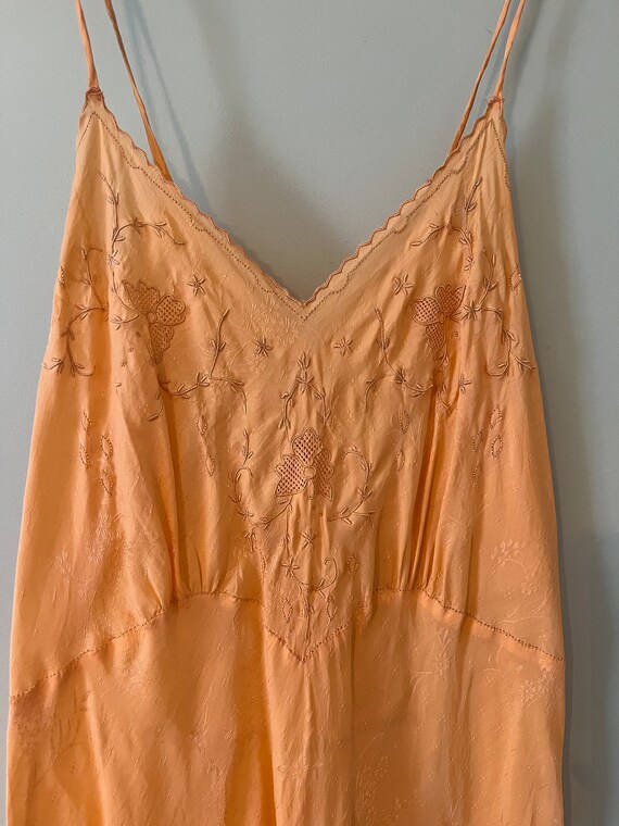 1940s L Bust 38" Dark Apricot color, 40s Cold Ray… - image 3
