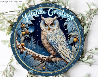 Yule Decoration, Yule Door Signs, Yuletide Decor, Yuletide Greetings, Yule Door Sign, Yule Altar Decoration, Wiccan Gifts for Yule Gifts
