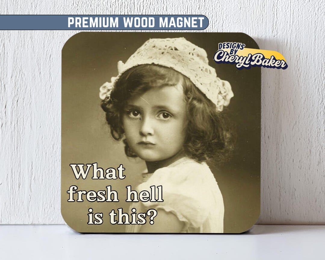 Nurse Magnets Funny Retro Magnet, Funny Office Magnets, Funny Work ...