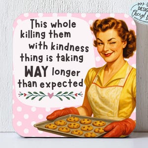 Kindness Magnets, Feminist Magnet, Liberal Magnet, Nurses Magnets Funny Magnet for Locker, Sarcastic Womens Magnets, Quirky Magnets, HR Gift