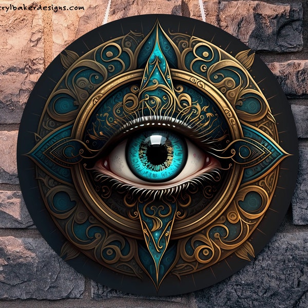 Evil Eyes, Evil Eye Decor, Offbeat Oddities Eyeball, Evil Spirit Protection, Oddities Wall Decor, Home Protection Talisman, Curse Protection