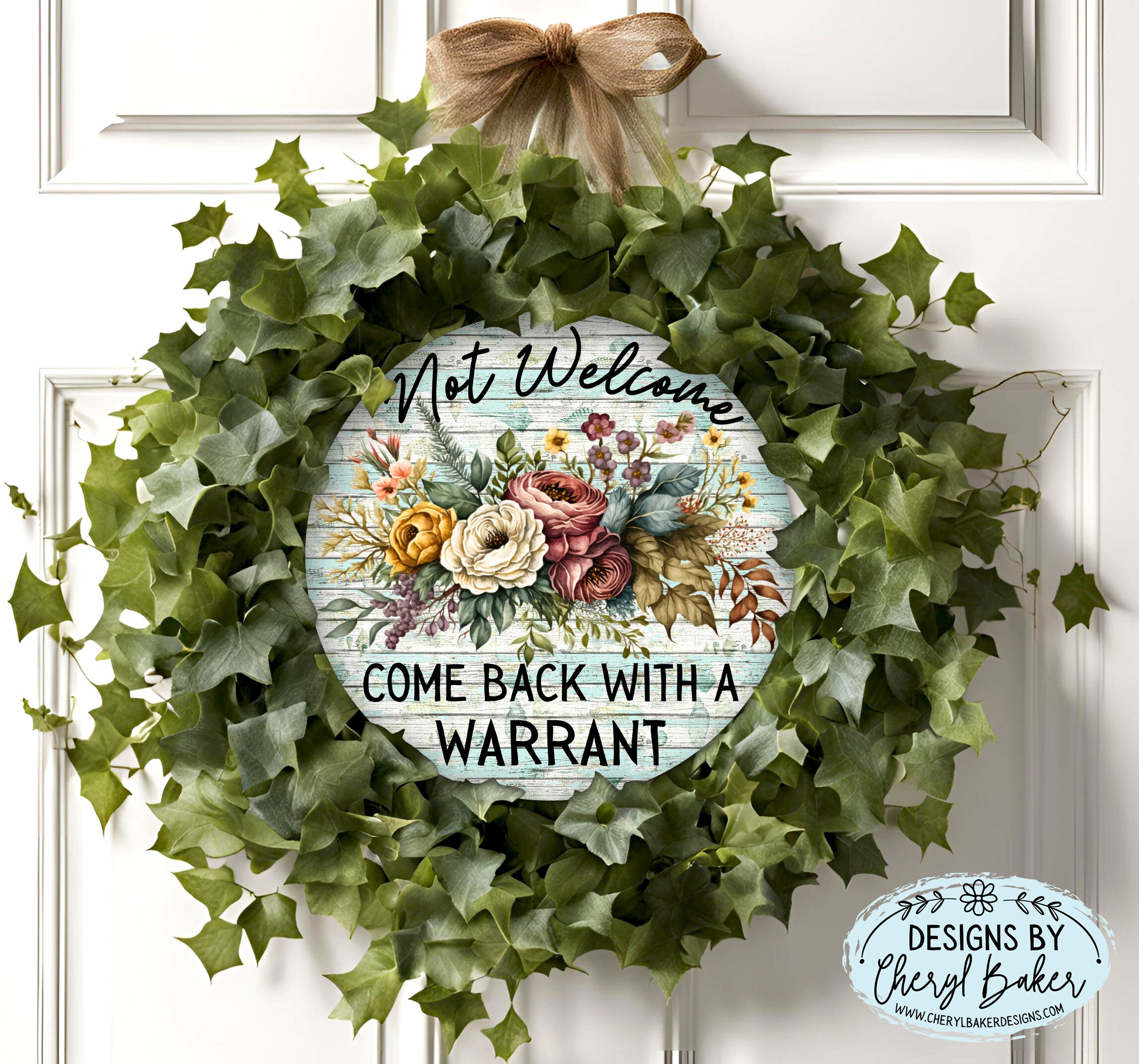 Un Welcomesign Unwelcome Door Sign, Unwelcome Sign for Front Porch, Unwelcome Porch ...
