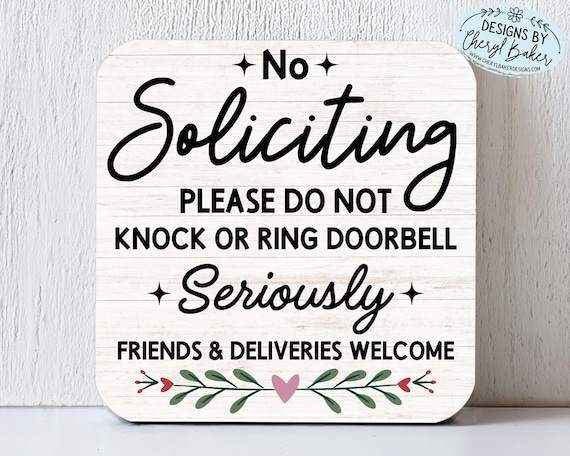 Door Magnet No Soliciting Magnetic Sign, No Soliciting Sign Magnetic, No Soliciting Magnet Door Sign, Door Magnet Sign, Magnetic Door Signs