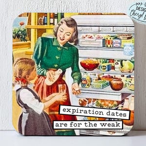 Food Magnets Fridge, Silly Fridge Magnets, Food Kitchen Magnets, Funny Retro Magnet, Sarcastic Magnet, Funny Vintage Magnets Feminist Magnet