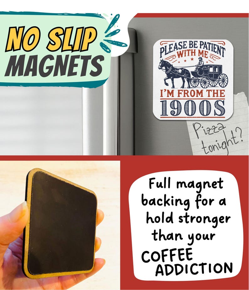 Sarcastic Work Magnet, Funny Retro Magnet, Computer Magnet, Sarcastic ...