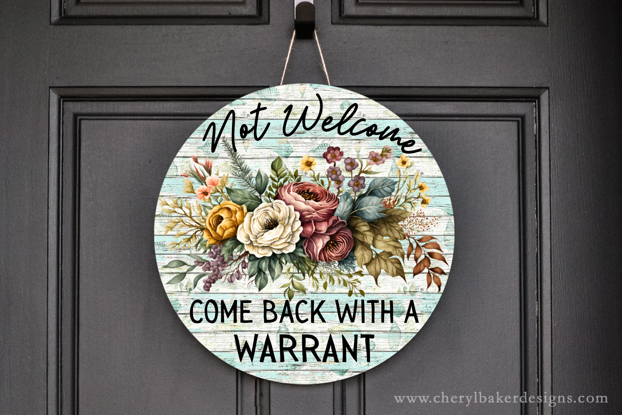 Un Welcomesign Unwelcome Door Sign, Unwelcome Sign for Front Porch, Unwelcome Porch ...