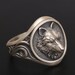 Wolf Ring, Sterling Silver Rings , Animal Jewelry, Nature Ring, Unique ...