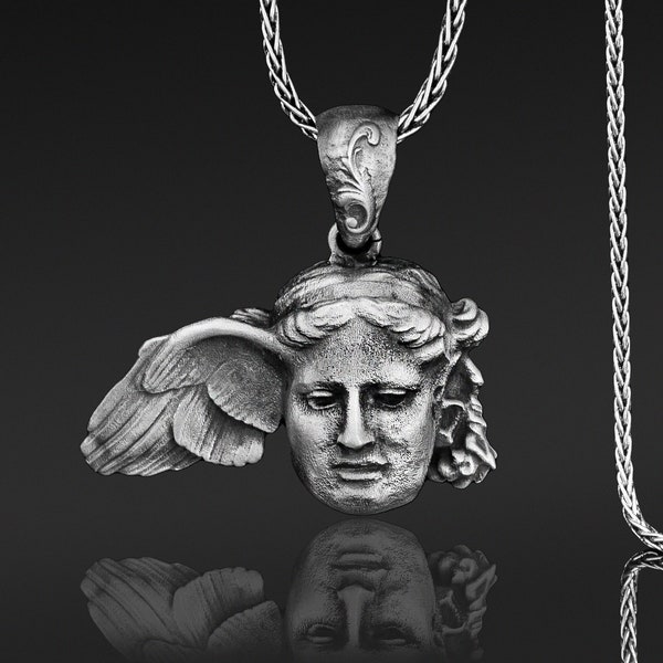 Hypnose Charm | Silver Hypnose Pendant | Greek Mythology | Greek God of Sleep | Hypnose | Gift For Her | Birthday Gift For Him | Christmas