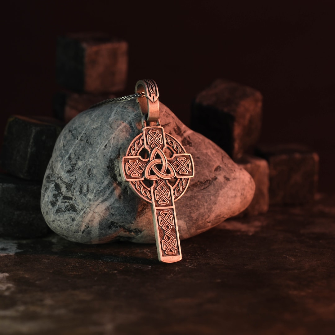 Celtic Cross, Celtic Knot, Irish Jewelry, Sacred Symbol, Trinity