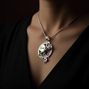 Athena Necklace, Minerva Pendant, Warrior Goddess, Athena Spear Charm, Athena Shield Charm, Sterling Athena, Silver Minerva, Goddess Jewelry Polished Finish