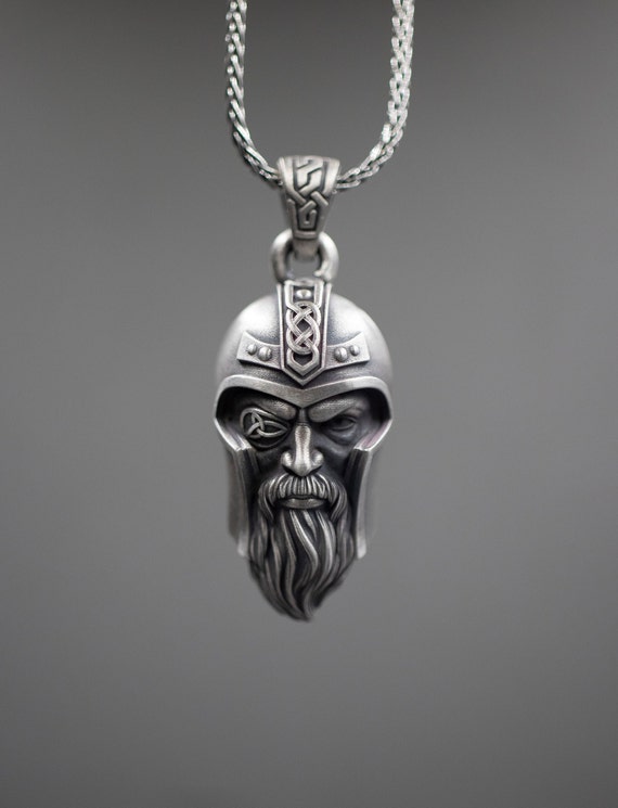 Silver Allfather Odin Pendant, Viking Necklace, Norse God Jewelry, Viking  God Pendant, Odin Necklace, Scandinavian Jewelry, Norse Jewelry - Etsy