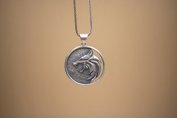 Sterling Silver Witcher Necklace the 