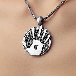 Skyrim Necklace, Dark Brotherhood, We Know, Gaming Accessory, RPG Jewelry, Stealth Symbol, Assassin Icon, Elder Scrolls