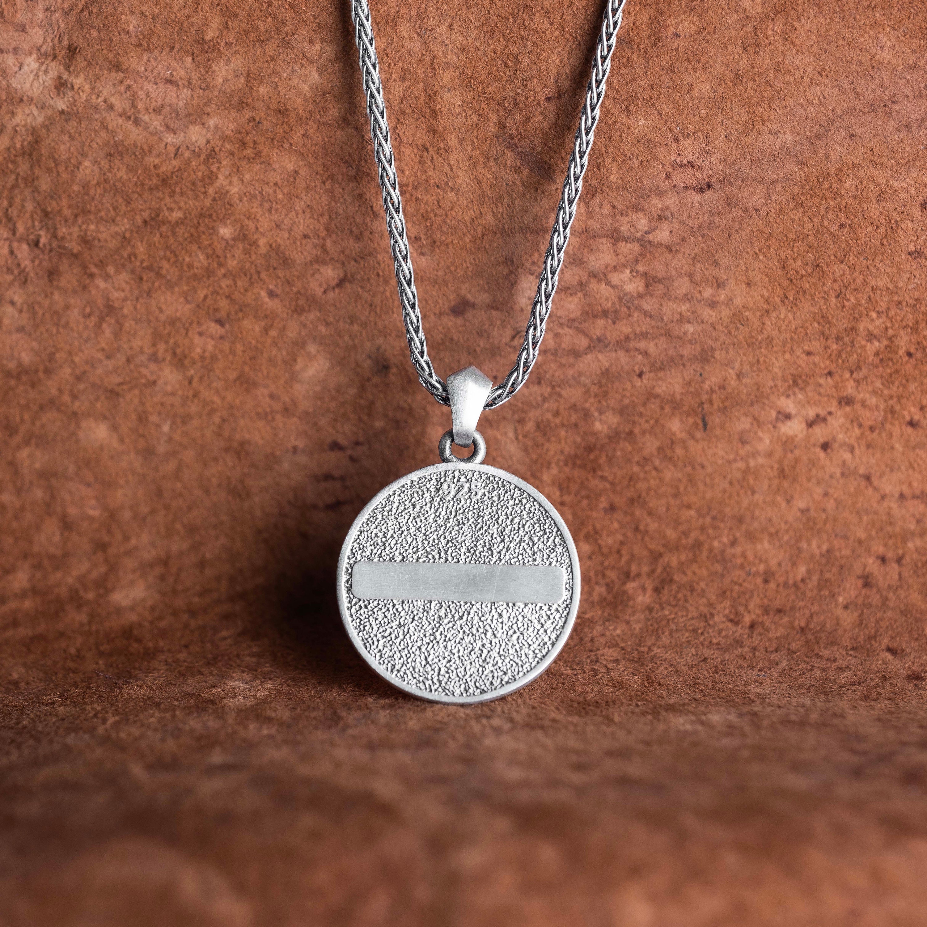 Collana Vichinga Con Testa Di Lupo Fenrir, Collana Con Testa Di - Foto 4