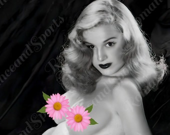 Vintage Mature Nude HQ B&W Photo of a Beautiful Retro Model Nude - Etsy