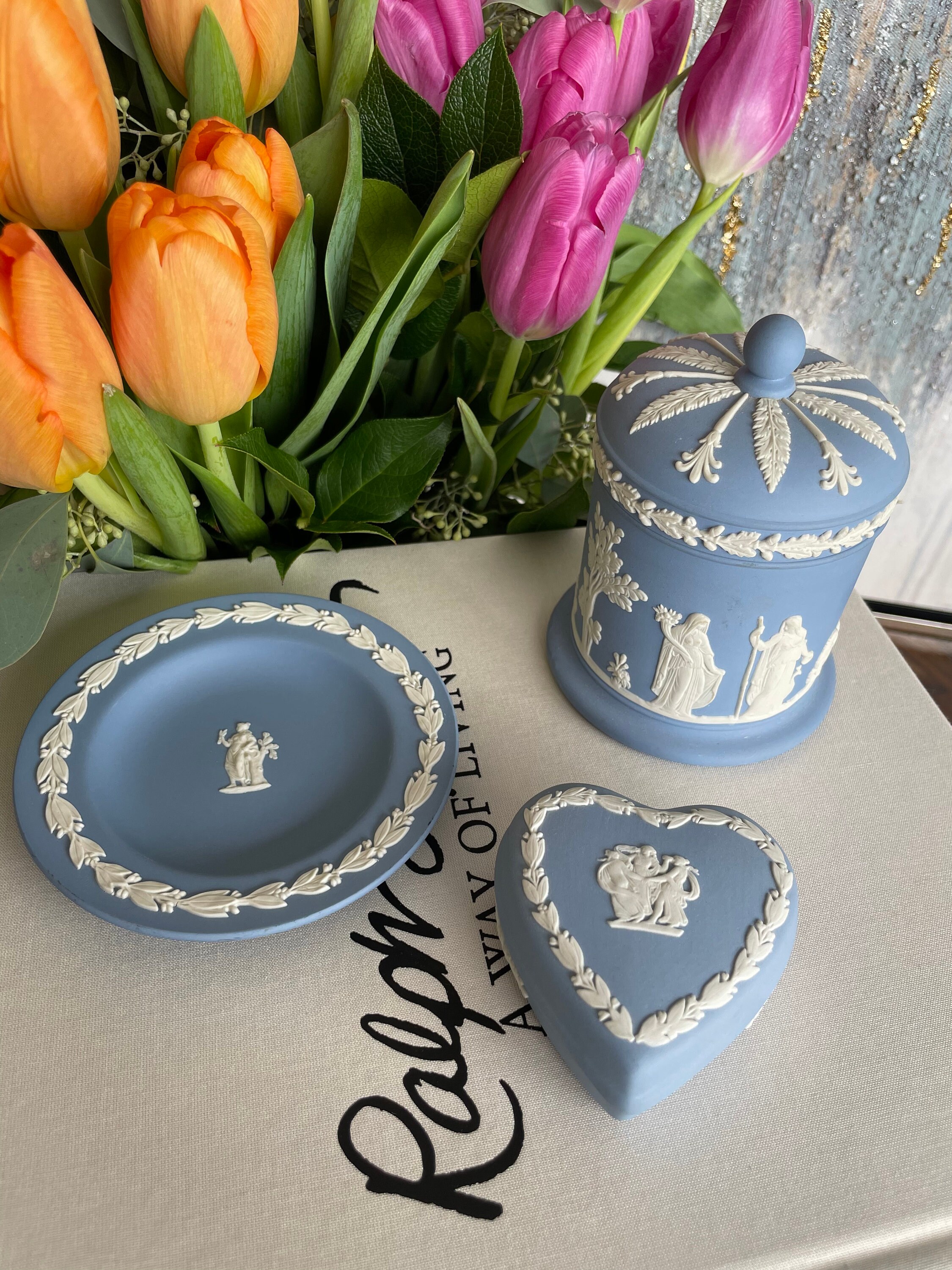 Wedgwood Set of 3 - Etsy