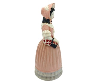 Vintage Avon Fashion Figurine Victorian Brocade Cologne Perfume Bottle New York