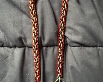 Kink Full-Persian, Ketten-Halskette/Halsband, handgefertigtes Aluminium Kettenhemd