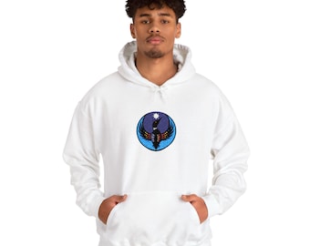 Stolz Rebel Loon Hoodie | Pride Rebel Loon, Blaues Gothic Crow Sweatshirt