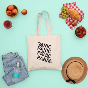FREE SHIPPING Panıc I Jute bag | Shoulder Bag | Organic cotton | Children Bag Active