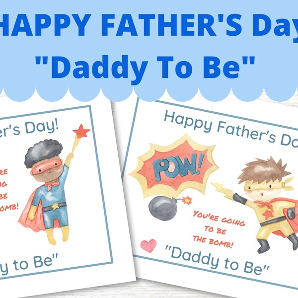 Daddy to Be Card - Etsy