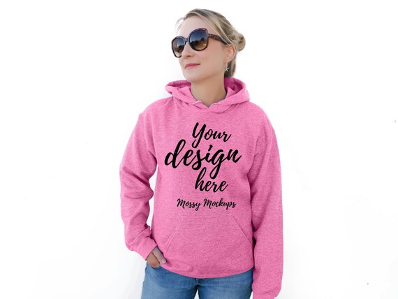 Azalea Gildan 18500 Mockup Gildan Azalea Hoodie Mockup Azalea