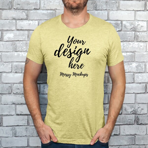 French Vanilla Bella Canvas Mockup - Etsy