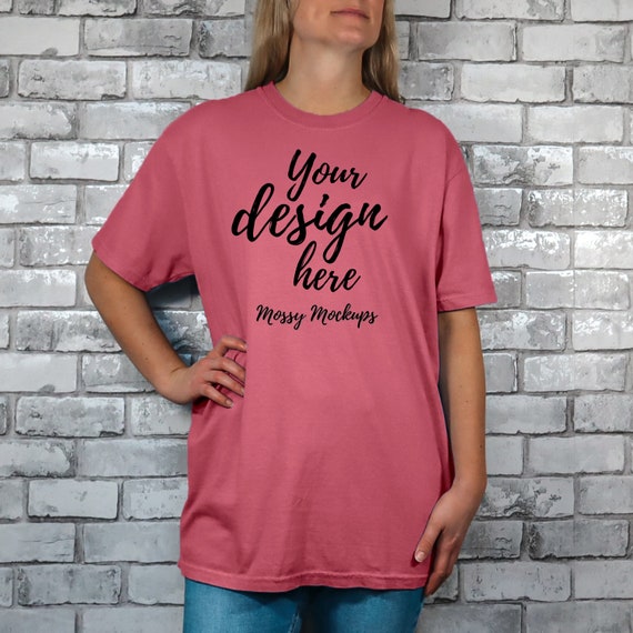 comfort colors crimson