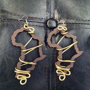 Handmade Queen Africa Earrings