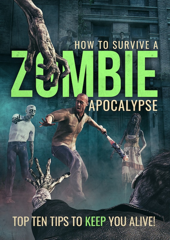 Zombie Apocalypse Survival Guides Digital Download 