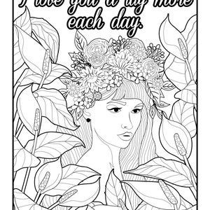 Digital Download Printable Houseplants Coloring Pages (Group 3)