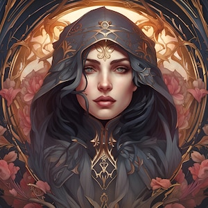 Digital Download Morgan the Witch Portrait