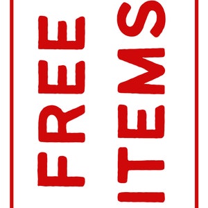 Garage Sale Signs/tags Downloadable/printable - Etsy