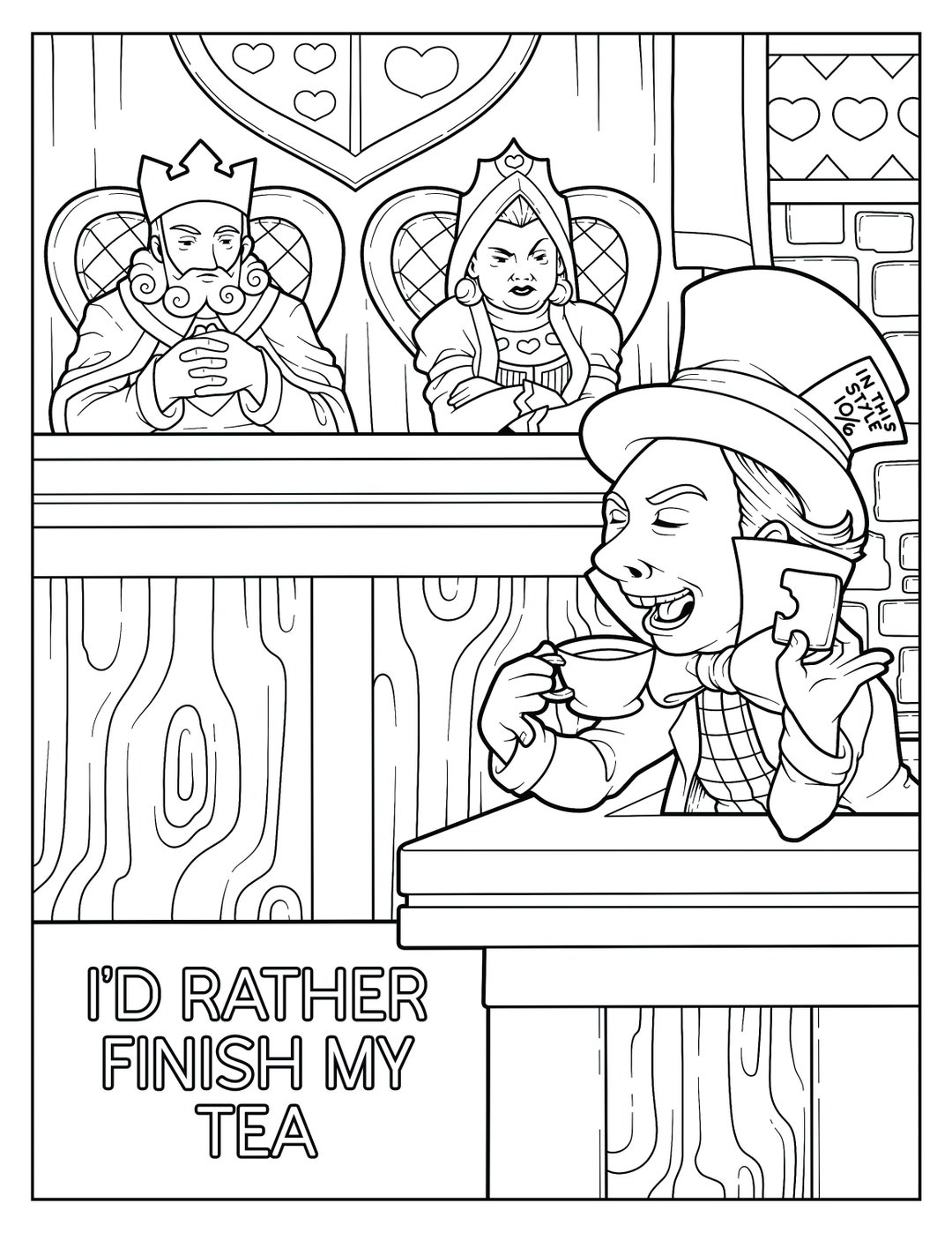 Alice in Wonderland Digital Download Printable (group 6) - Etsy