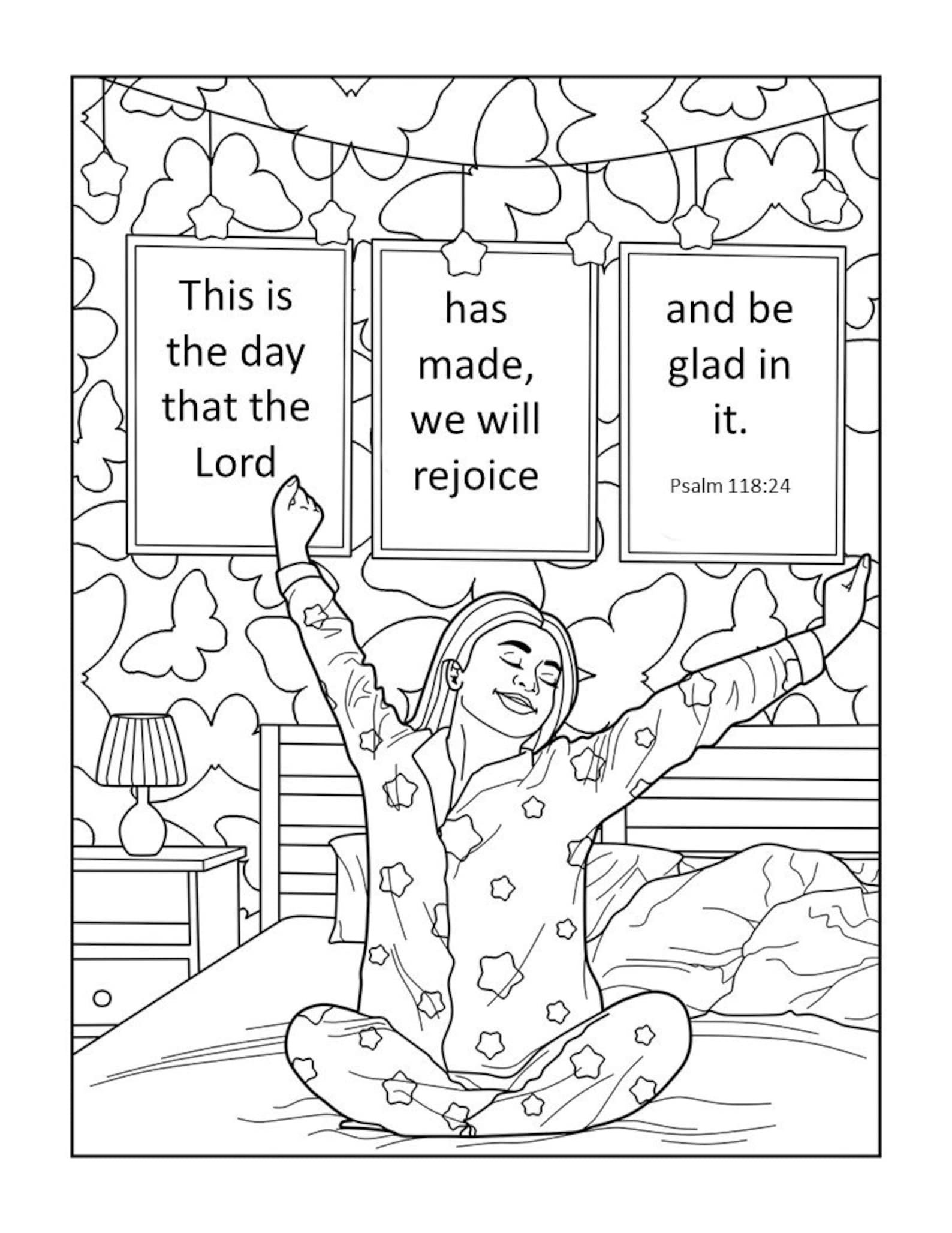 Faith Coloring Pages - Etsy