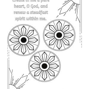 Psalms for coloring (group 4) digital download/printable