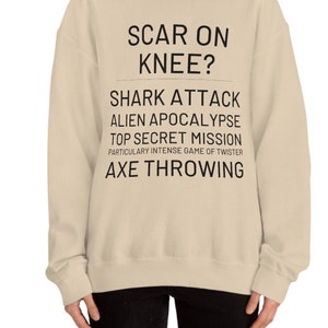 Knee Replacement Recovery Gifts Knee Surgery Sweatshirt Funny Knee Surgery Speedy Recovery Gift Knee Surgery Gifts Post Surgery Gift Sweater