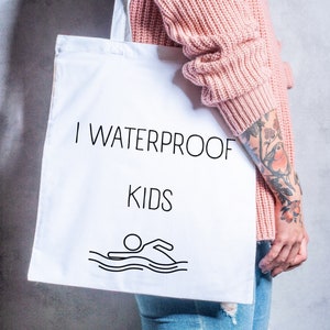 Swim Coach Gift, Canvas Tote Bag, Swim Teacher Gift, Swim Instructor Gift, Funny Swim Bag, Swimming Gifts, Swim Teacher Thank You Gifts