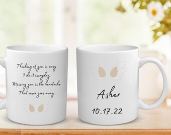 Baby Remembrance Gift Baby Loss Gift Baby Memorial Mug Infant Loss Gifts Bereavement Gift Miscarriage Gift Angel Baby Baby Memorial Gift