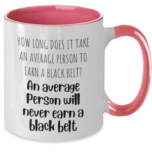 Martial Art Funny Coffee Mug Jiu Jitsu Gifts Taekwondo Gifts Judo Gifts Jiu Jitsu Gift Black Belt Gift Martial Arts Tea Cup Combat Sports
