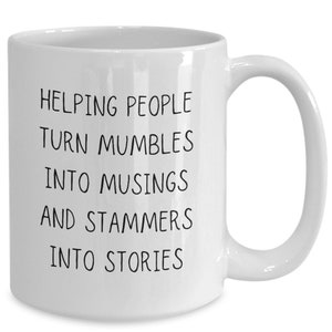 Slp Gift | Slp Coffee Mug | Speech Language Pathologist Cup | Slp Coffee Cup | Slp Gift Idea | Speech Language Pathology Gift