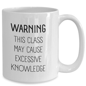 Gift For Professor | Thank You Professor | College Professor | Funny Professor Gift | Mug For Professor | Mentor Thank You Gift